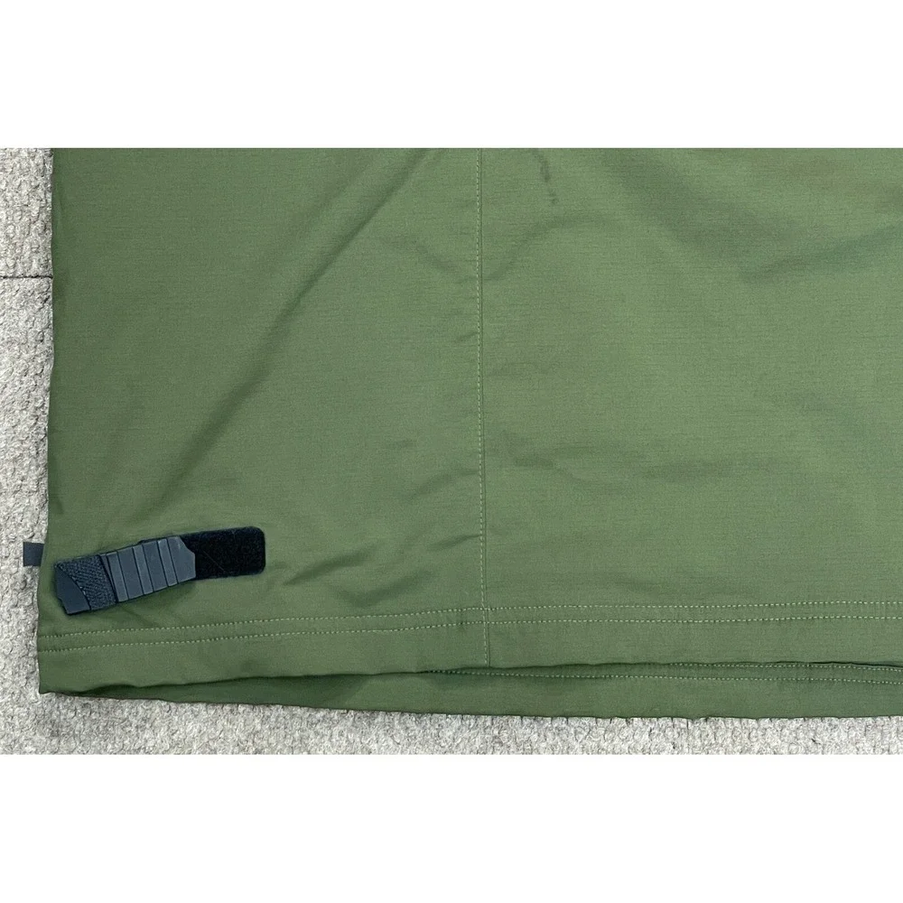 Adidas Remix Men's Army Green Technical Retro Motorcycle Vest Jacket Size 4XT‎
